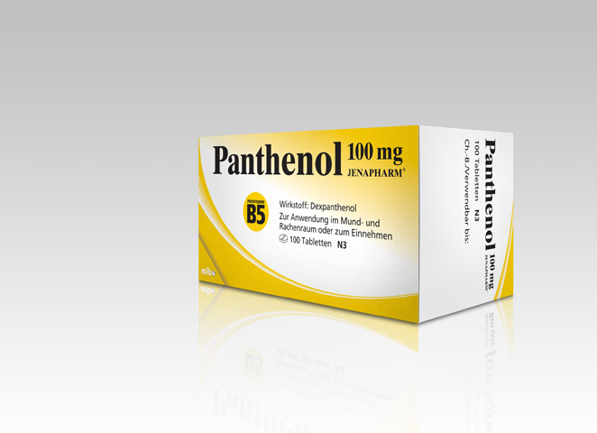 mibe OTC Packaging - Panthenol Wund- und Heilcreme